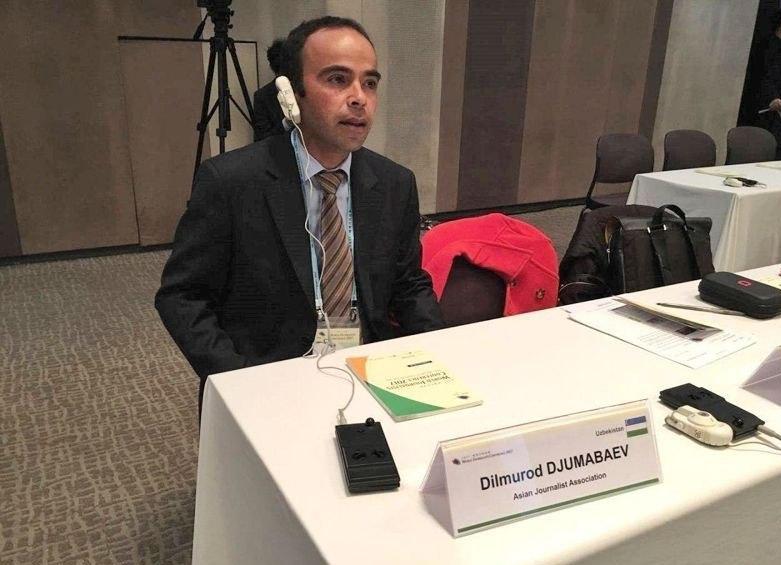 Наманганлик журналист Бутунжаҳон журналистлари конференциясида иштирок этади