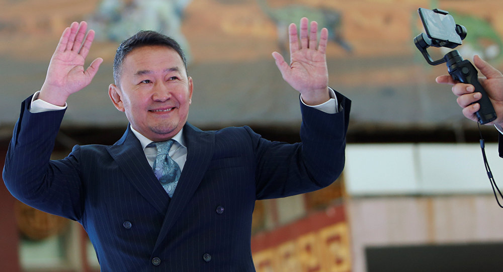 Монголия президенти Хитойга 30 минг бош қўй совға қилди